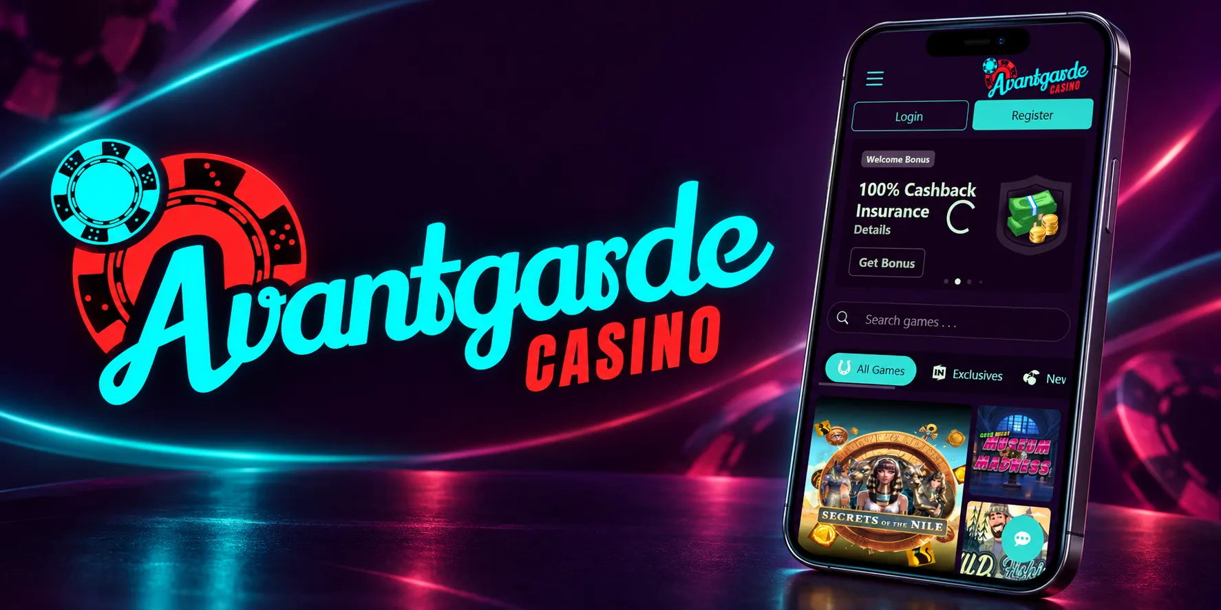 Avantgarde Casino App Screenshot
